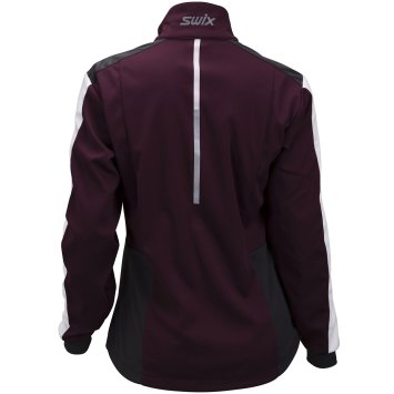 Куртка SWIX Cross жен. 12346/94303 тёмный баклажан