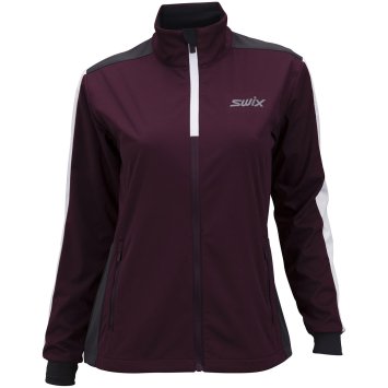 Куртка SWIX Cross жен. 12346/94303 тёмный баклажан