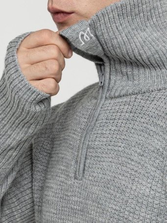 Свитер MOAX Komi унисекс MX714012/11200 серый меланж