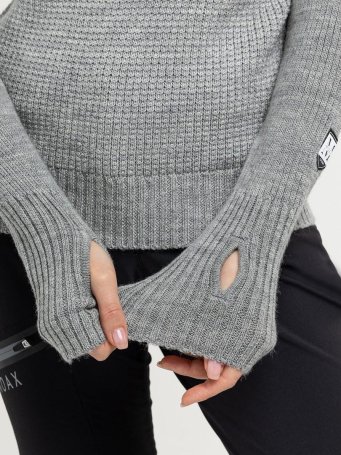 Свитер MOAX Komi унисекс MX714012/11200 серый меланж