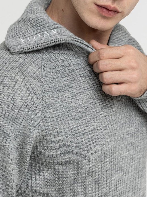 Свитер MOAX Komi унисекс MX714012/11200 серый меланж