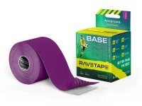 Кинезиотейп RaveTape BASE 5×5 Фиолетовый (PURPLE) RVTB-PRP-55