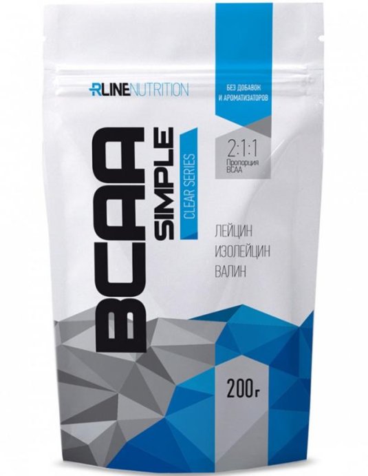 Аминокислоты БЦАА BCAA Powder doy-pack 200 гр. R-Line