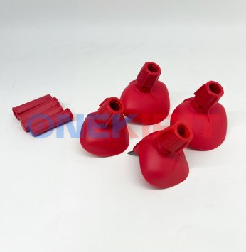 Лапки быстросьемные SKI TIME Sphere 2 пары Red