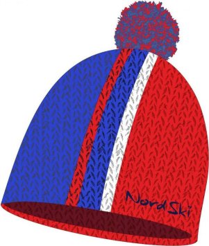 ШАПКА NORDSKI KNIT COLOUR B/R NSV472790