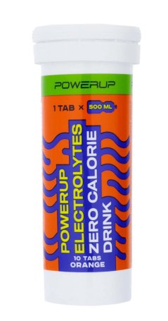 Напиток POWERUP ELECTROLYTES ZERO CALORIE DRINK, 10 шипучек таблеток