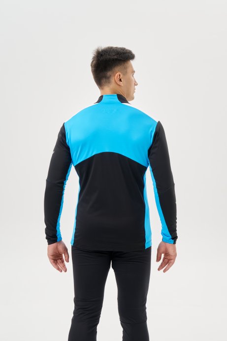 Тренировочная куртка Nordski Pro 2.0 White/Black/Light Blue NSM609390