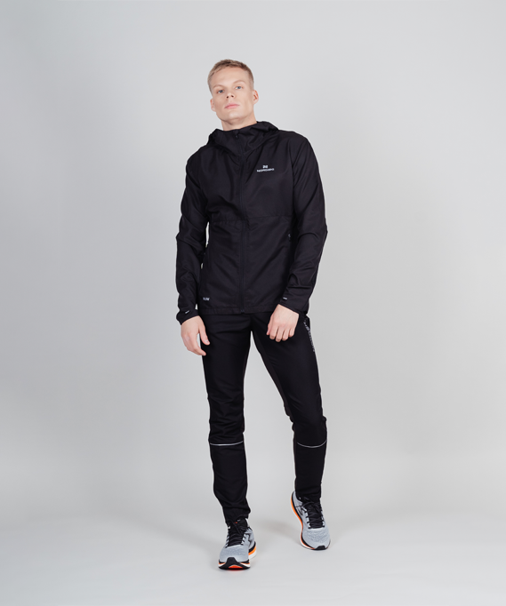 Ветровка Nordski Run Total Black NSM280111