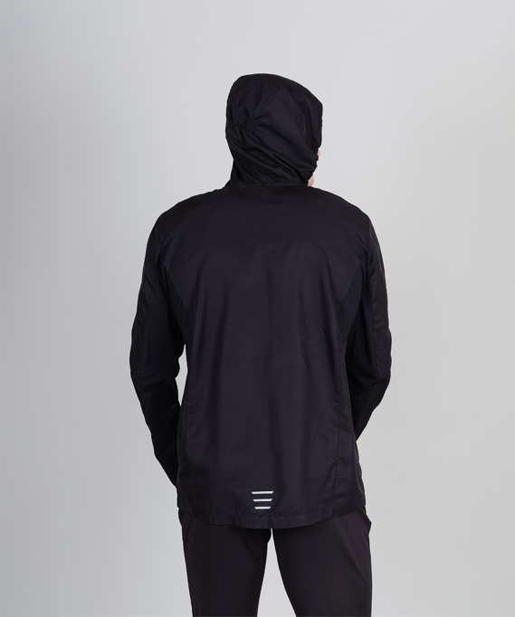 Ветровка Nordski Run Total Black NSM280111