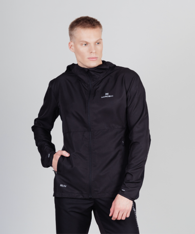 Ветровка Nordski Run Total Black NSM280111