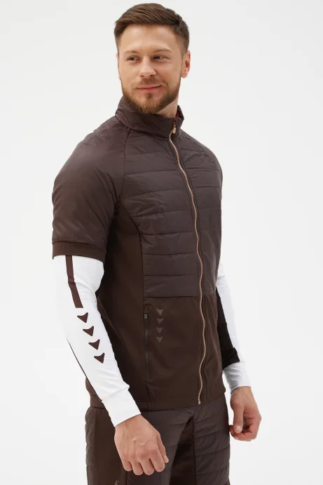 Жилет утепленный Bivium &quot;Комфорт&quot; муж. коричневый
