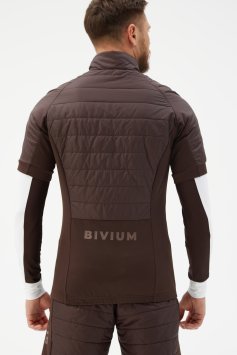 Жилет утепленный Bivium "Комфорт" муж. коричневый