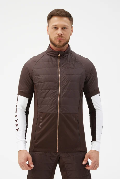 Жилет утепленный Bivium &quot;Комфорт&quot; муж. коричневый