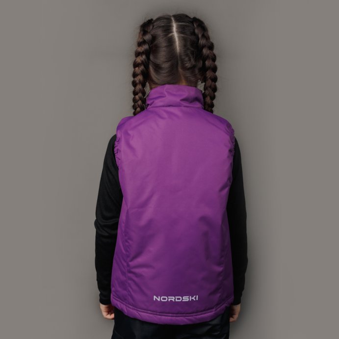 Жилет утепленный Nordski Kids Motion Purple NSK503733