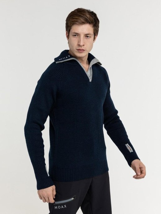 Свитер MOAX Komi унисекс MX714012/75100 темно-синий
