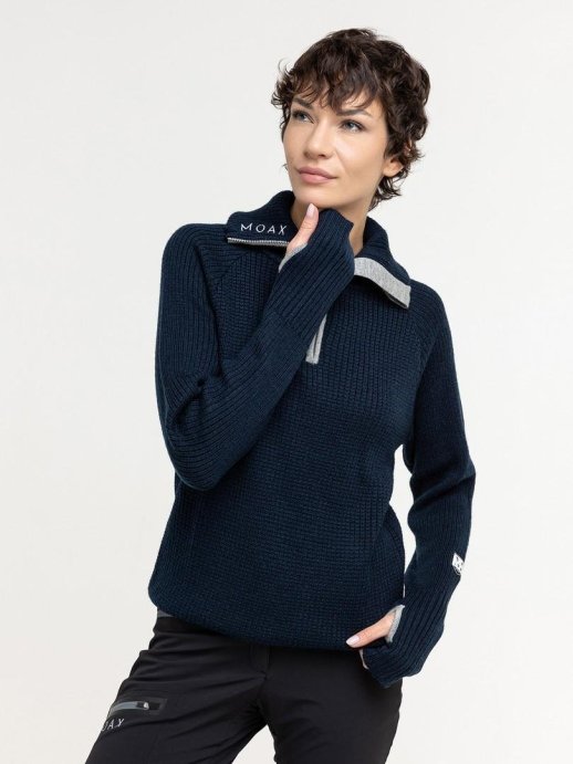 Свитер MOAX Komi унисекс MX714012/75100 темно-синий