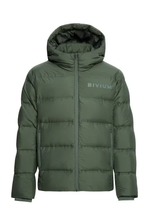 Куртка пуховая Bivium д/муж. "Gelu" зеленый