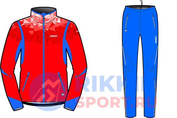 Костюм KV+ TORNADO red\blue 22V104.32/22V105.2 в Твери