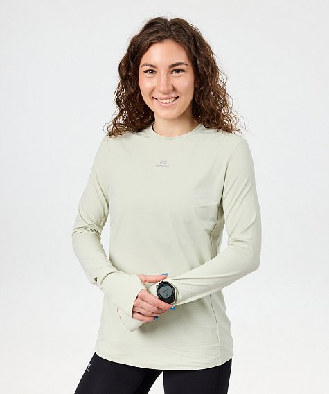 Лонгслив Nordski RunTech Smoky Green W NSW259189