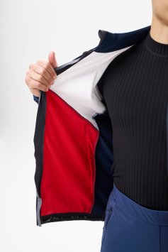 Тренировочная куртка Nordski Pro 2.0 White/Red/Blue NSM609391