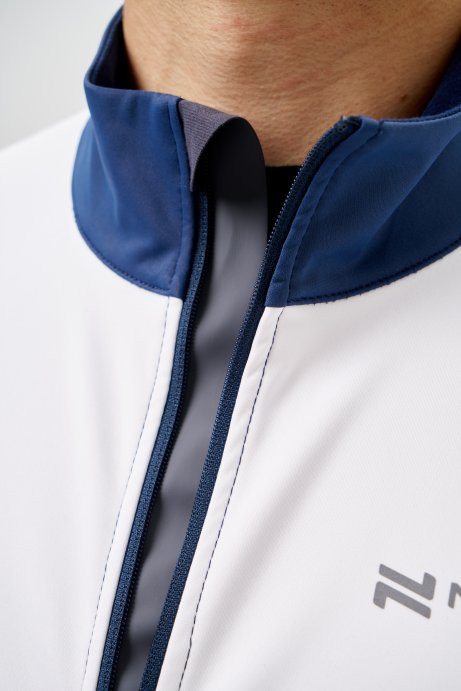 Тренировочная куртка Nordski Pro 2.0 White/Red/Blue NSM609391