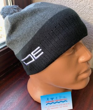 ШАПКА DE серо-чёрная