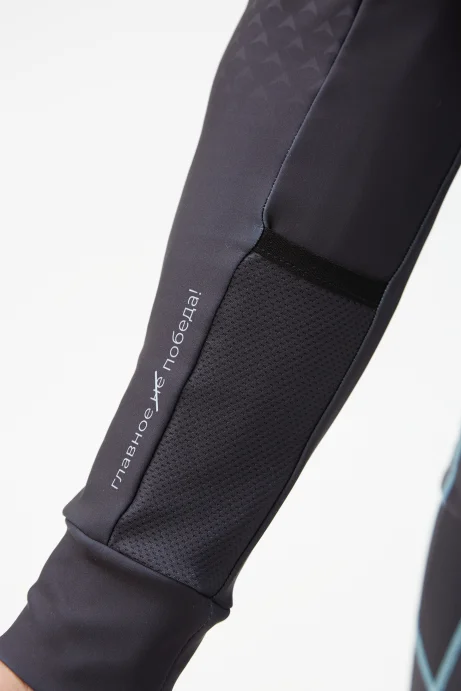 Костюм гоночный утепл. Bivium &quot;Энергия 2.0&quot; муж. коричневый_голубой