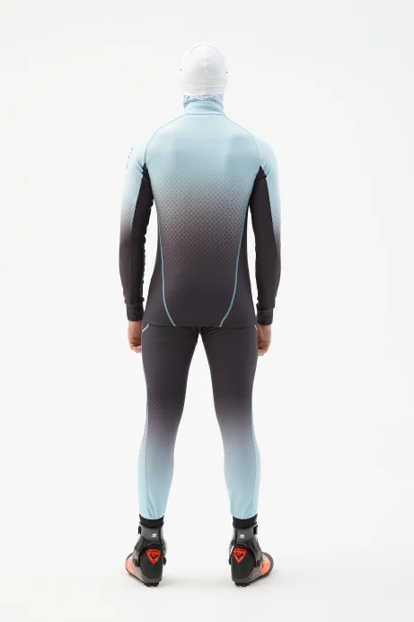 Костюм гоночный утепл. Bivium &quot;Энергия 2.0&quot; муж. коричневый_голубой