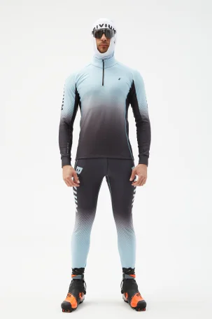 Костюм гоночный утепл. Bivium "Энергия 2.0" муж. коричневый_голубой