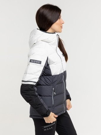 Куртка пуховая MOAX Club Team жен. MX314230/00000 белый