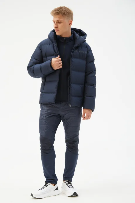 Куртка пуховая Bivium д/муж. "Gelu" синий в Твери