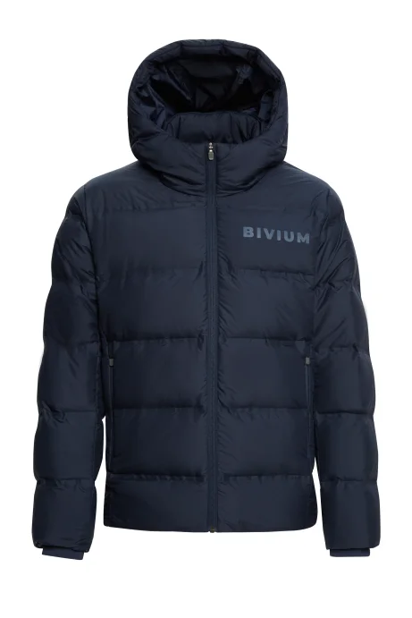 Куртка пуховая Bivium д/муж. "Gelu" синий в Твери