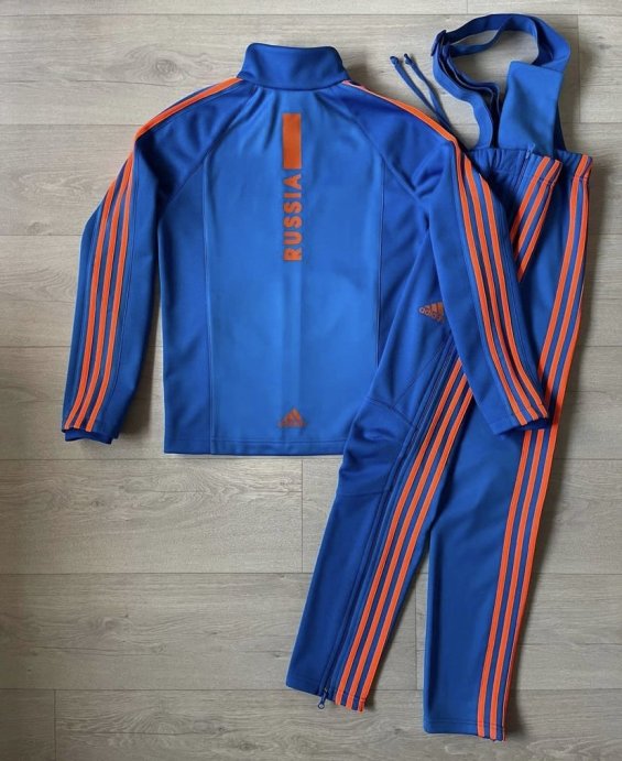 Костюм разминочный РОССИЯ 21/22 синий в Твери