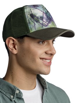 Кепка Buff Trucker Cap Campast Green 131401.845.30.00 (L/XL)