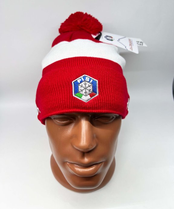 Шапка Kappa K0206 красная