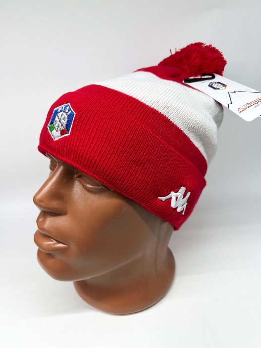 Шапка Kappa K0206 красная