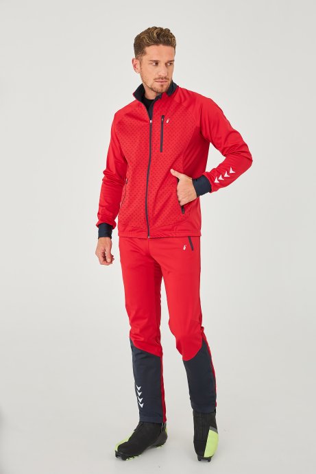 Куртка разминочный BIVIUM &quot;Баланс&quot; SJK201M-0500 муж. красный