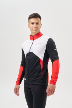 Тренировочная куртка Nordski Pro 2.0 White/Black/Red NSM609392