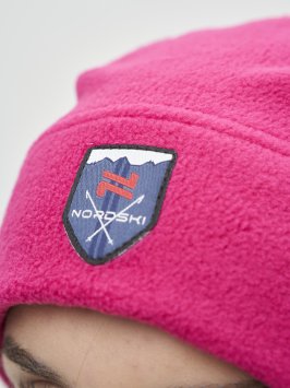 Шапка Nordski Fleece Warm Berry NSV730025