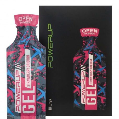 Гели POWERUP 10шт по 35 гр. (Клубничный дайкири)