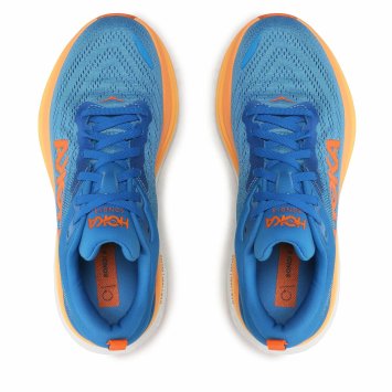 Кроссовки Hoka M BONDI 8 Coastal Sky/ Vibrant Orange