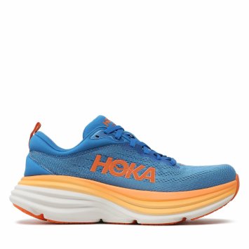 Кроссовки Hoka M BONDI 8 Coastal Sky/ Vibrant Orange