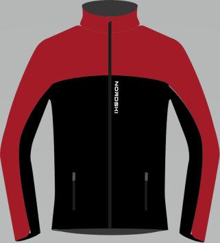 Куртка Nordski Jr. Active Red/Black NSJ482910