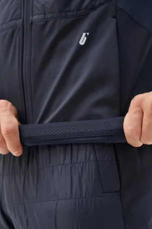 Куртка разминочная Bivium "Классик" муж. синий_белый