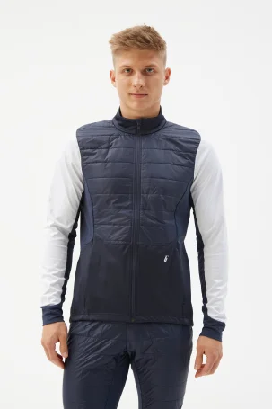 Куртка разминочная Bivium "Классик" муж. синий_белый