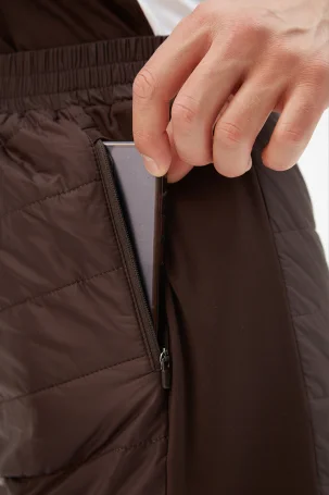 Шорты утепленные Bivium д/ муж. "Комфорт 2.0" коричневый