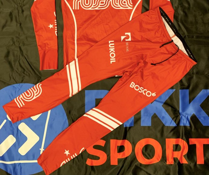 Брюки BOSCO от гоночного костюма сборной России в Твери