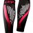 Компрессионные гетры CEP NIGHTTECH чёрно-розовые C30NW WS4H-4-0