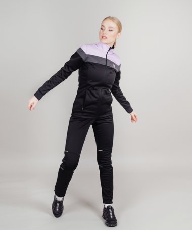 Куртка Nordski Drive Black/Orchid W NSW806412