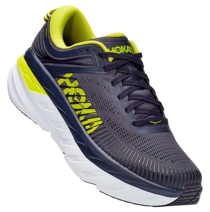 Кроссовки Hoka M BONDI 7 Odyssey Grey / Deep Well в Санкт-Петербурге